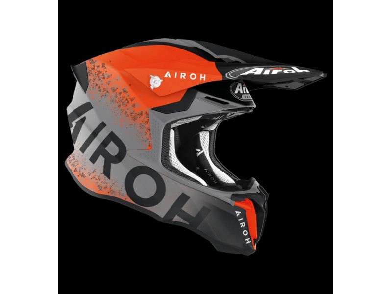 Casca Offroad Airoh Twist 2.0 Bit Orange Matt