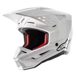 Casca Offroad Alpinestars Supertech SM5 Solid White Casca Offroad Alpinestars Supertech SM5 Solid White