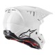 Casca Offroad Alpinestars Supertech SM5 Solid White