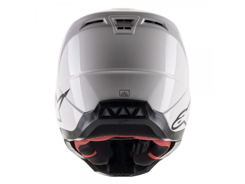 Casca Offroad Alpinestars Supertech SM5 Solid White