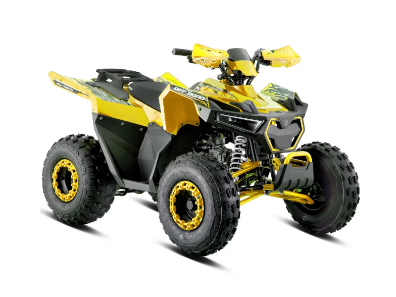 ATV/QUAD COPII BARTON TERRAX 125 CC (galben) ATV/QUAD COPII BARTON TERRAX 125 CC (galben)