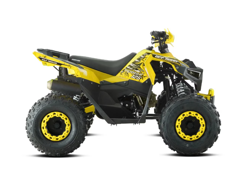 ATV/QUAD COPII BARTON TERRAX 125 CC (galben) ATV/QUAD COPII BARTON TERRAX 125 CC (galben)