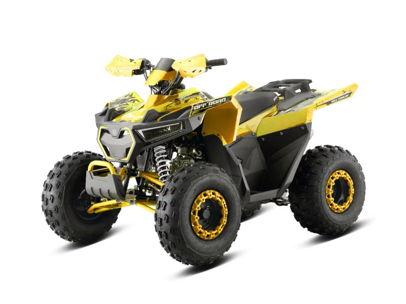 ATV/QUAD COPII BARTON TERRAX 125 CC (galben) ATV/QUAD COPII BARTON TERRAX 125 CC (galben)
