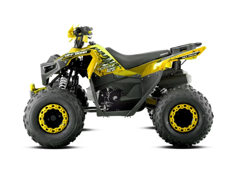ATV/QUAD COPII BARTON TERRAX 125 CC (galben) ATV/QUAD COPII BARTON TERRAX 125 CC (galben)