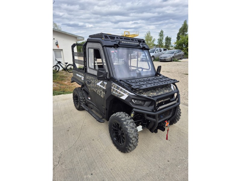 UTV HISUN FREELANDER 750CC CAMO, OMOLOGARE T1A/B, INMATRICULABIL, JANTE ALIAJ, FULL (GEAMURI, PARBRIZ INCLUSE)