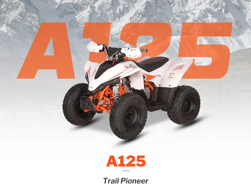 ATV/QUAD copii KAYO A125 PRO 125cc – roți de 8 inch