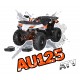 ATV/Quad Copii KAYO AU125 124cc cu Roți 8” ATV/Quad Copii KAYO AU125 124cc cu Roți 8”