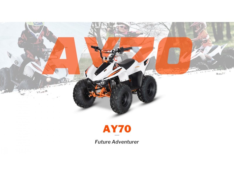 ATV KAYO AY70 – ATV pentru copii, motor 72cc, 4 timpi, cutie full automată ATV KAYO AY70 – ATV pentru copii, motor 72cc, 4 timpi, cutie full automată