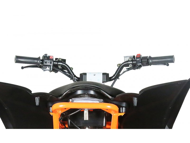 ATV electric KAYO eA110 – 2100W, 48V, 3 viteze, frâne hidraulice, suspensie dublă