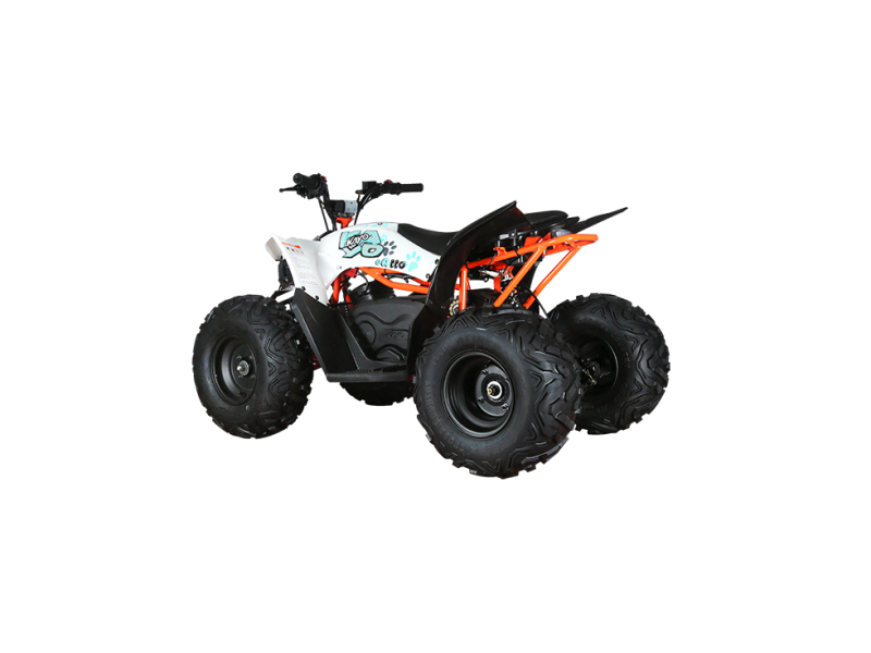 ATV electric KAYO eA110 – 2100W, 48V, 3 viteze, frâne hidraulice, suspensie dublă