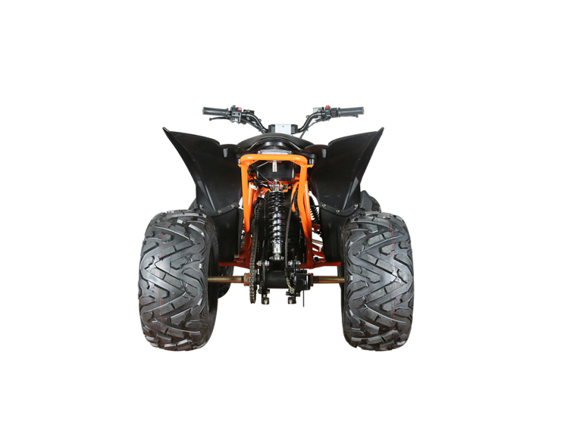 ATV electric KAYO eA110 – 2100W, 48V, 3 viteze, frâne hidraulice, suspensie dublă