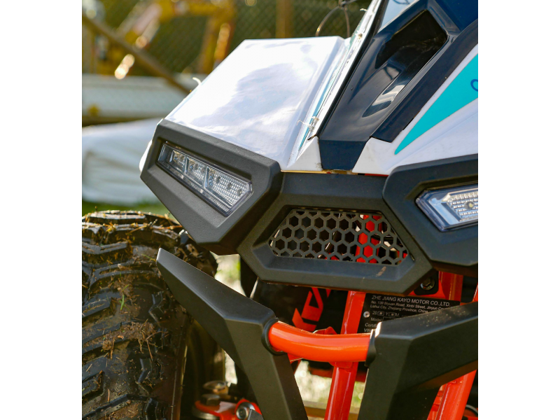 ATV electric KAYO eA70 – 1400W, 48V, 3 viteze, frână hidraulică spate
