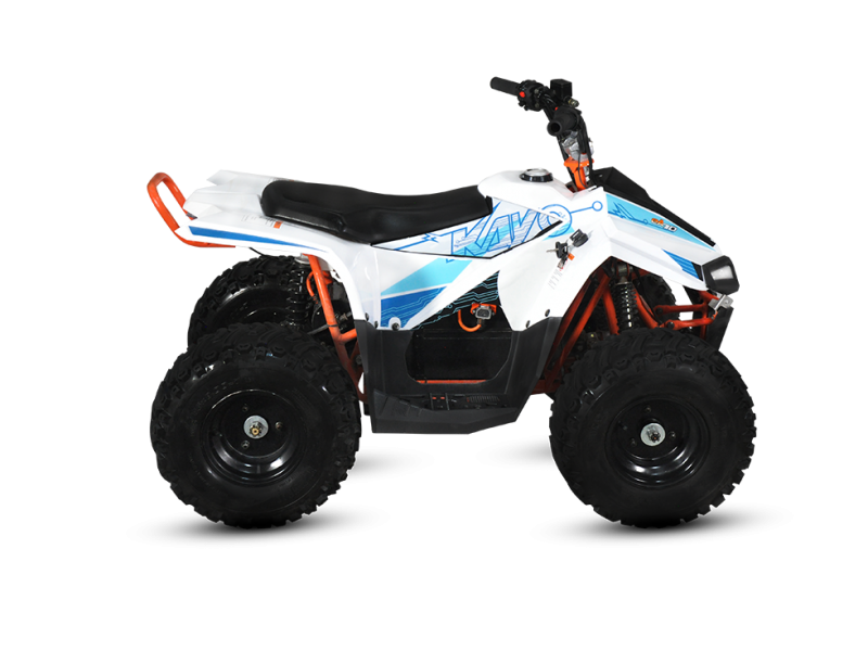 ATV electric KAYO eA70 – 1400W, 48V, 3 viteze, frână hidraulică spate