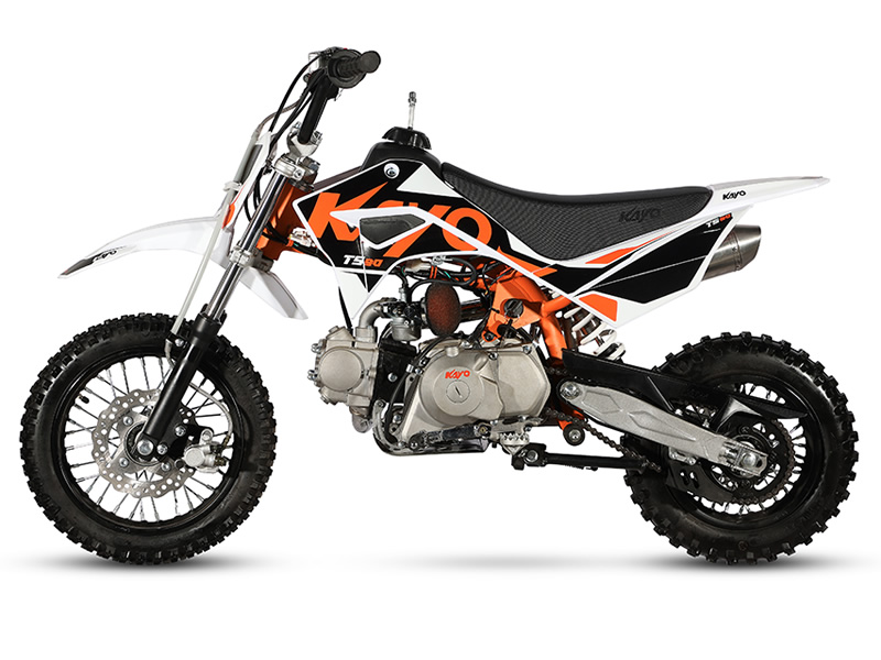 Motocicletă cross copii KAYO TS90 90 cc cu roți 12-10 inch
