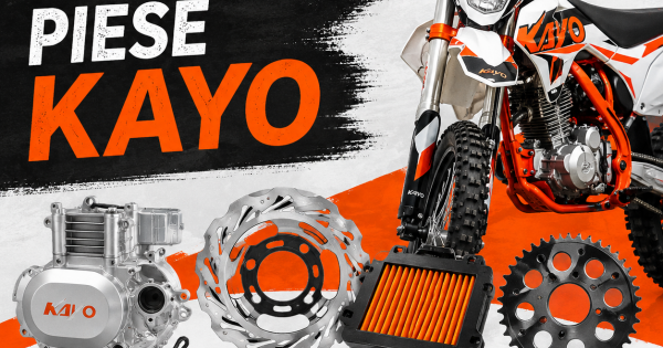 Piese Kayo originale și aftermarket pentru motociclete și ATV-uri