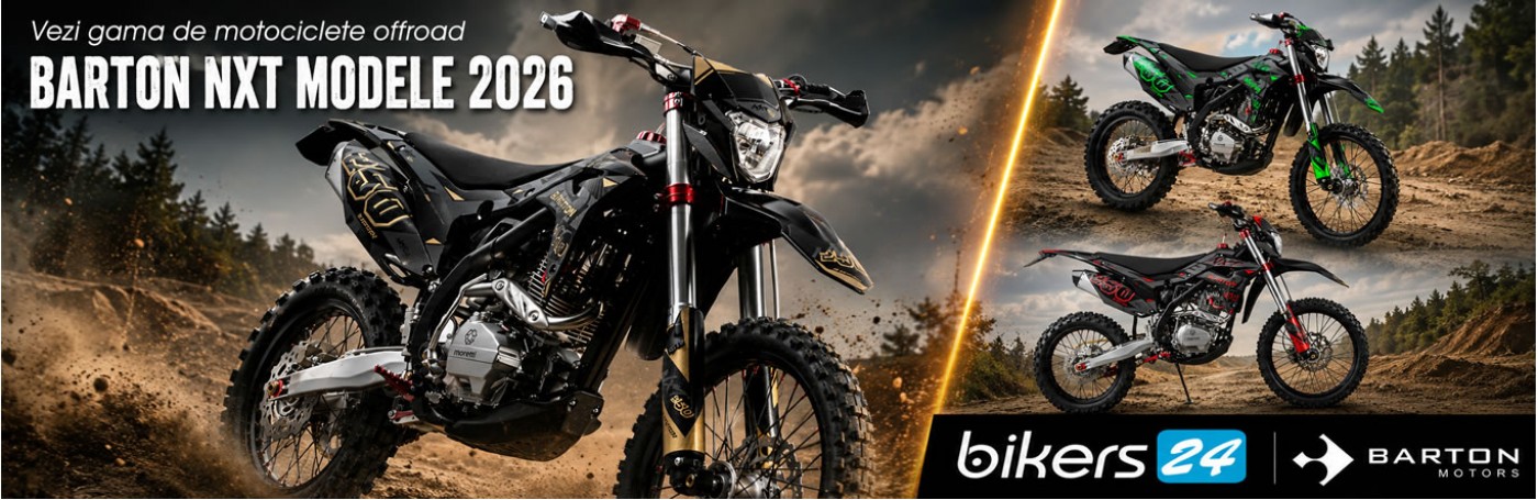 Gama 2026 de motociclete cross enduro Barton NXT