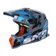 Casca offroad cross enduro SMK Allterra Fulmine albastru/gri - omologare noua ECE 22.06 Casca offroad cross enduro SMK Allterra Fulmine albastru/gri - omologare noua ECE 22.06