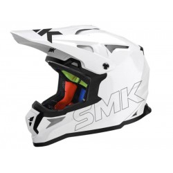 Casca offroad cross enduro SMK Allterra alb lucios - omologare noua ECE 22.06 Casca offroad cross enduro SMK Allterra alb lucios - omologare noua ECE 22.06