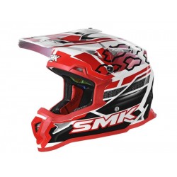 Casca offroad cross enduro SMK Allterra Tribou negru/rosu - omologare noua ECE 22.06 Casca offroad cross enduro SMK Allterra Tribou negru/rosu - omologare noua ECE 22.06