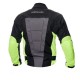Jacheta moto barbati textil cu protectii Adrenaline Pyramid 2.0 negru/gri/fluor