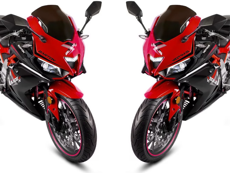 MOTOCICLETA STRADA Barton Blade-R 125 cc negru/rosu
