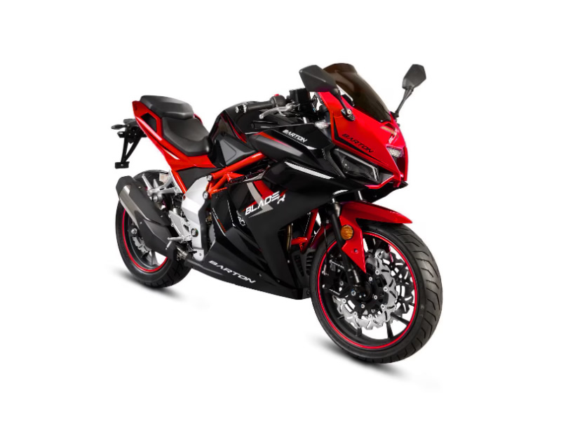 MOTOCICLETA STRADA Barton Blade-R 125 cc negru/rosu