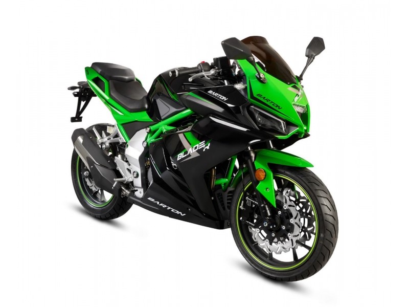 MOTOCICLETA STRADA Barton Blade-R 125 cc negru/verde