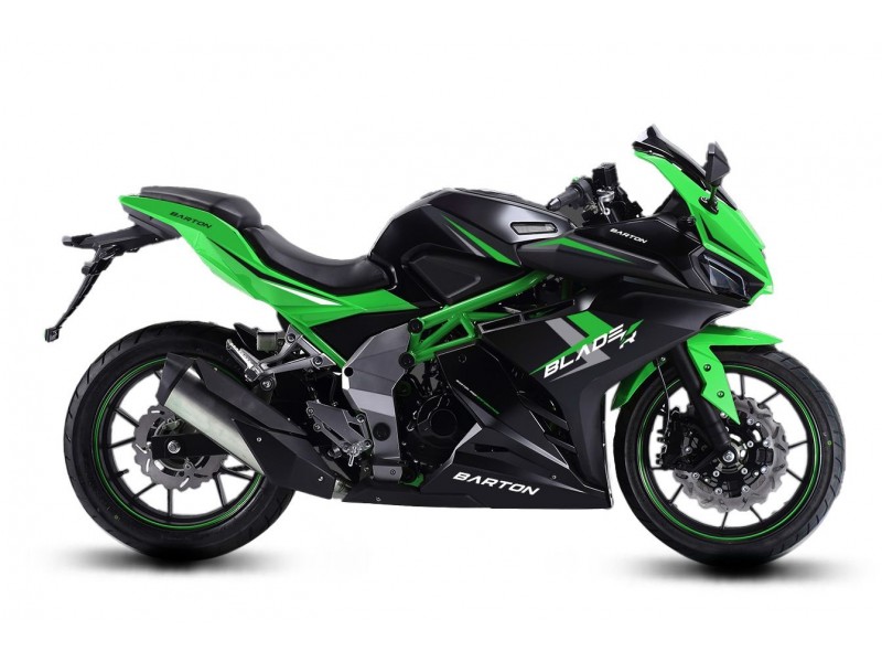 MOTOCICLETA STRADA Barton Blade-R 125 cc negru/verde