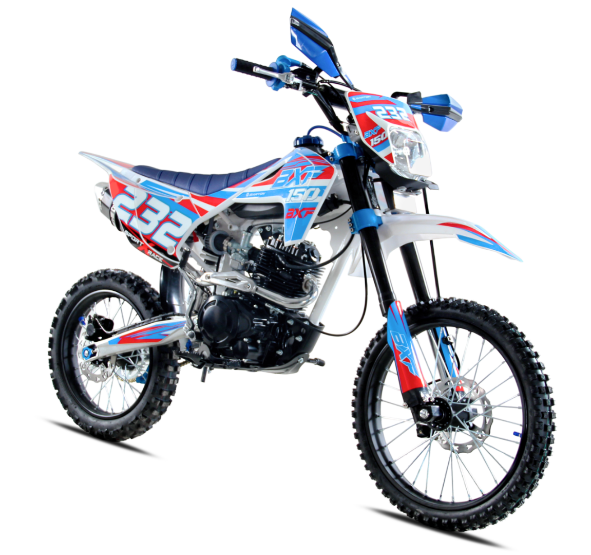 MOTOCICLETA CROSS ENDURO OFFROAD BARTON BXF150 CC PRO 4T (ROTI 19