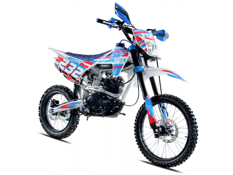 MOTOCICLETA CROSS ENDURO OFFROAD BARTON BXF150 CC 4T (ROTI 19" - 16")