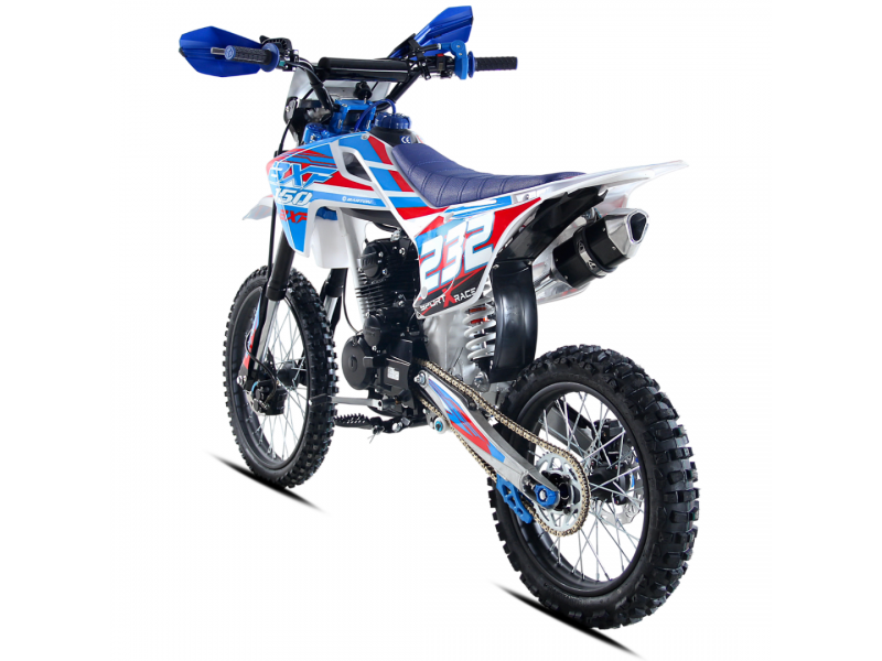 MOTOCICLETA CROSS ENDURO OFFROAD BARTON BXF150 CC 4T (ROTI 19" - 16")