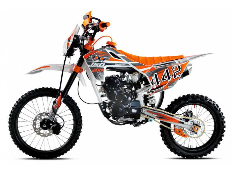 MOTOCICLETA CROSS ENDURO OFFROAD BARTON BXF150 CC 4T (ROTI 19" - 16")