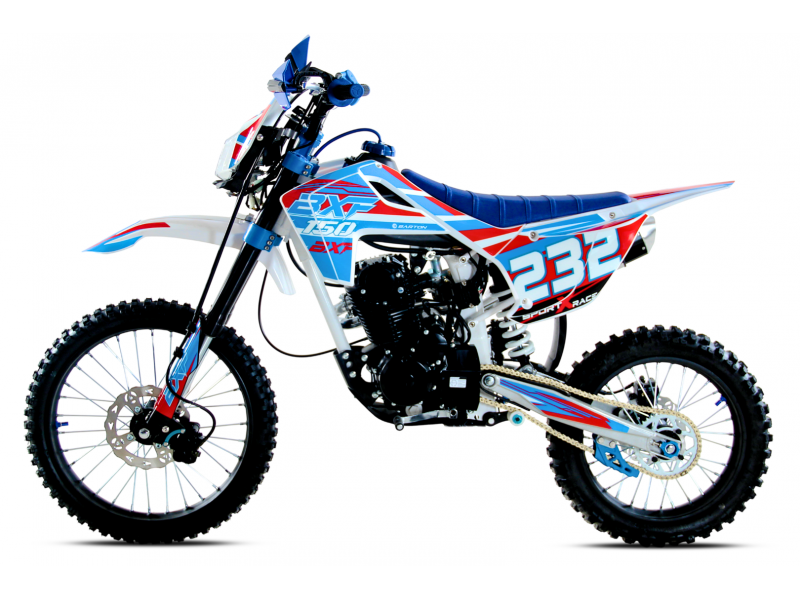 MOTOCICLETA CROSS ENDURO OFFROAD BARTON BXF150 CC 4T (ROTI 19" - 16")
