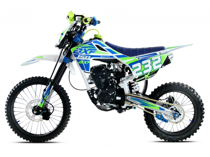 MOTOCICLETA CROSS ENDURO OFFROAD BARTON BXF150 CC 4T (ROTI 19" - 16")