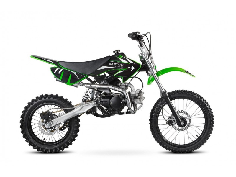 MOTOCICLETA CROSS ENDURO OFFROAD BARTON DB125-3L CC 4T (ROTI 12" - 14")
