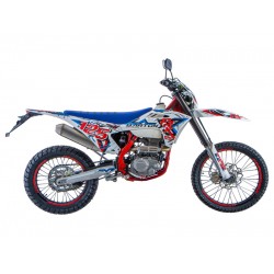 MOTOCICLETA DUAL SPORT BARTON FRX125 CC 4T (ROTI 21" - 18") INMATRICULABILA