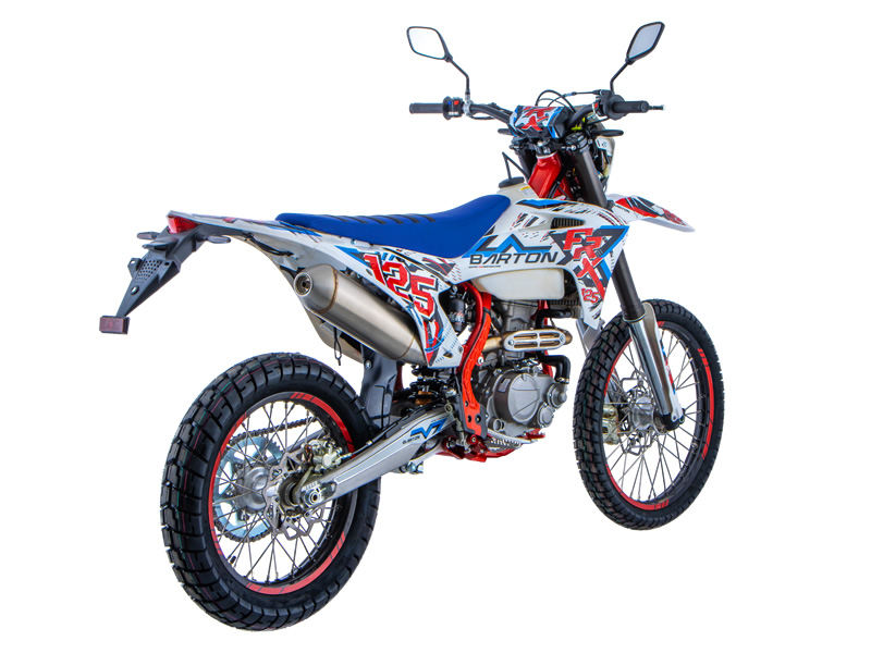 MOTOCICLETA DUAL SPORT BARTON FRX125 CC 4T (ROTI 21" - 18") INMATRICULABILA MOTOCICLETA DUAL SPORT BARTON FRX125 CC 4T (ROTI 21" - 18") INMATRICULABILA