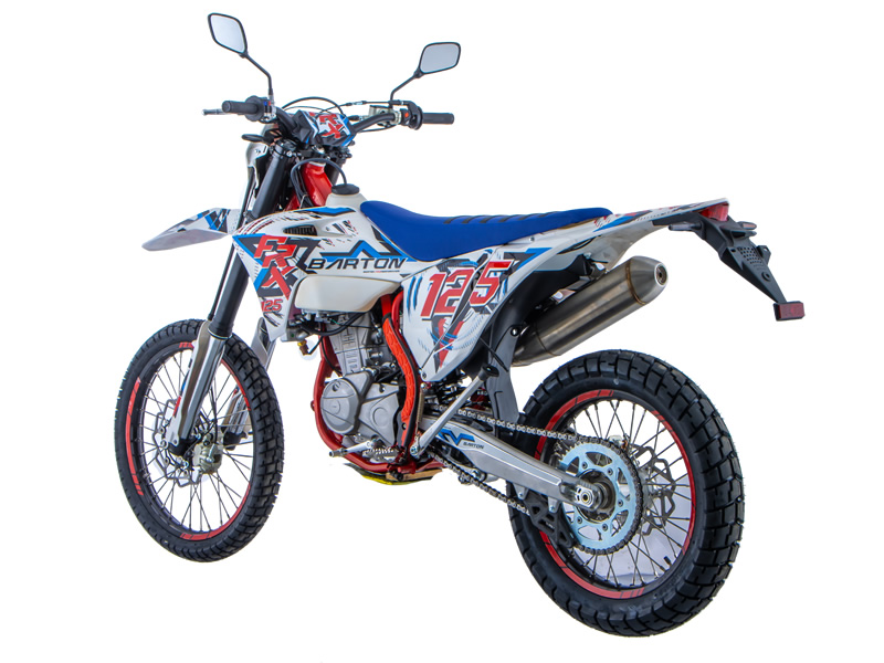 MOTOCICLETA DUAL SPORT BARTON FRX125 CC 4T (ROTI 21" - 18") INMATRICULABILA MOTOCICLETA DUAL SPORT BARTON FRX125 CC 4T (ROTI 21" - 18") INMATRICULABILA