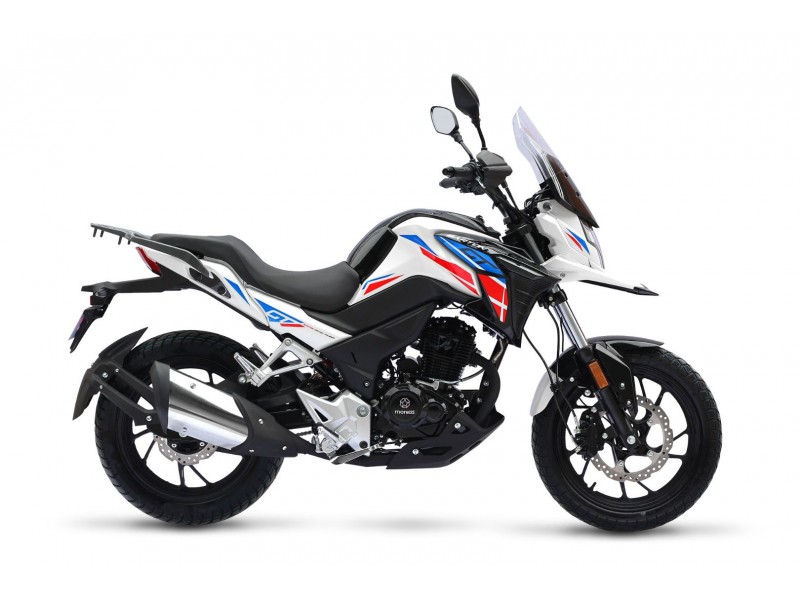 MOTOCICLETA ADVENTURE BARTON GT 125 (ALB/ALBASTRU/NEGRU)