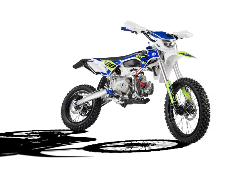 MOTOCICLETA CROSS ENDURO OFFROAD BARTON NXT125 CC 4T (ROTI 14" - 12")