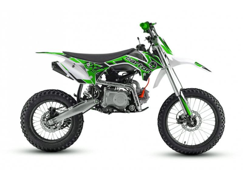 MOTOCICLETA CROSS ENDURO OFFROAD BARTON NXT125 CC 4T (ROTI 17" - 14")