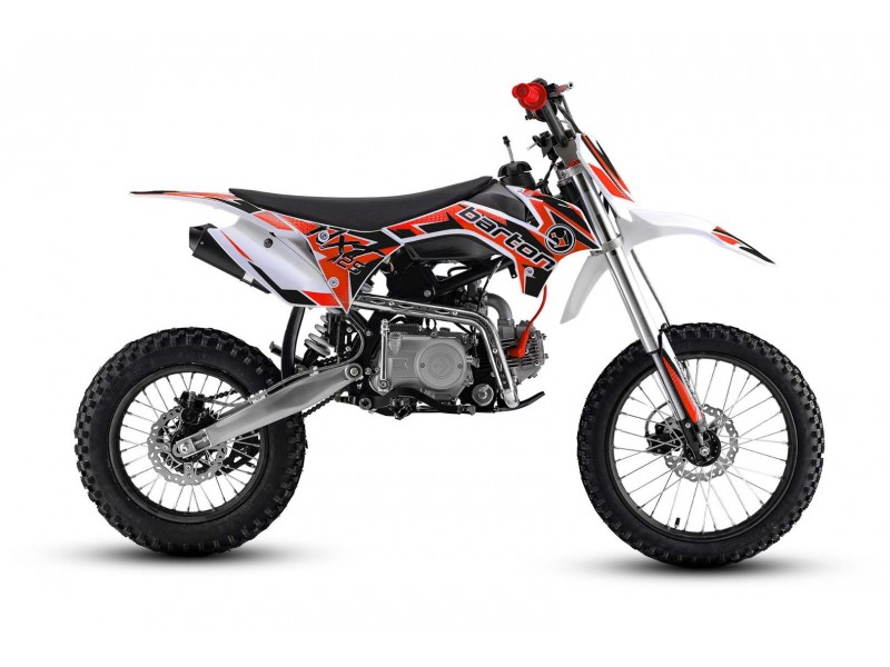 MOTOCICLETA CROSS ENDURO OFFROAD BARTON NXT125 CC 4T (ROTI 17" - 14")