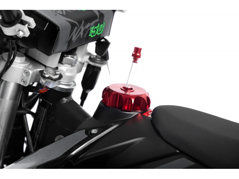 MOTOCICLETA CROSS ENDURO OFFROAD BARTON NXT150 CC 4T (ROTI 19" - 16") NEGRU/GOLD MODEL 2026