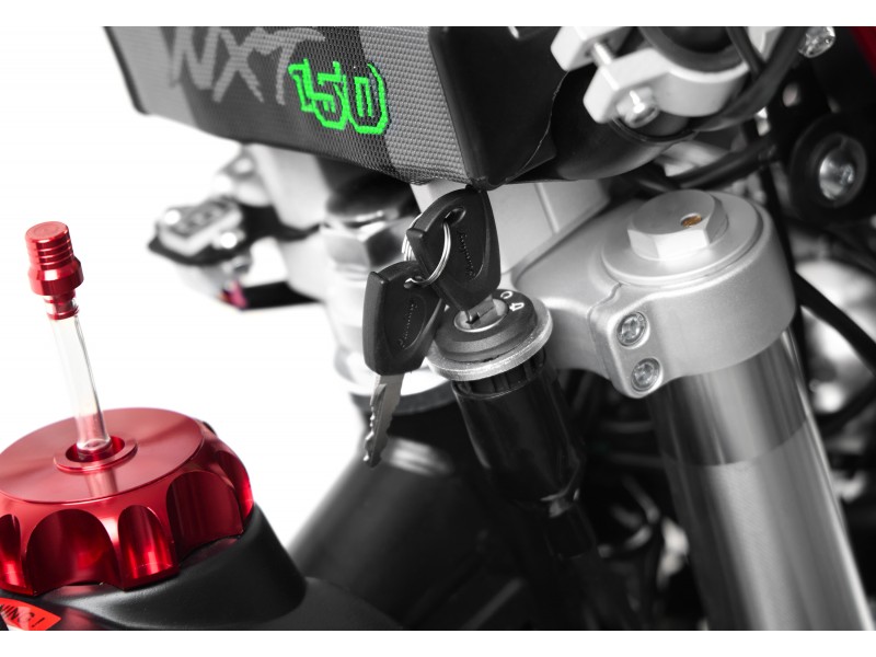 MOTOCICLETA CROSS ENDURO OFFROAD BARTON NXT150 CC 4T (ROTI 19" - 16") NEGRU/VERDE MODEL 2026