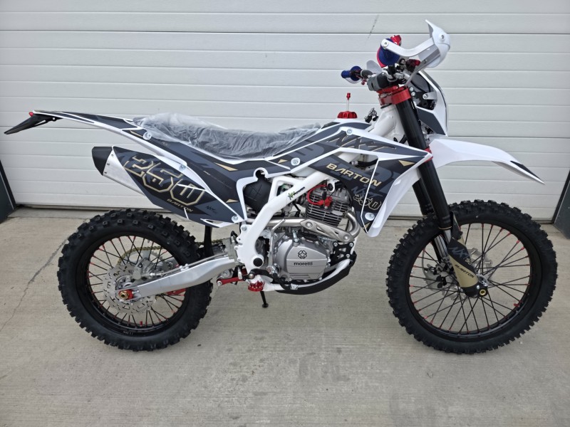 CROSS/ENDURO OFFROAD BARTON NXT250L CC 4T (ROTI 21" - 18") NEGRU/GOLD MODEL 2026
