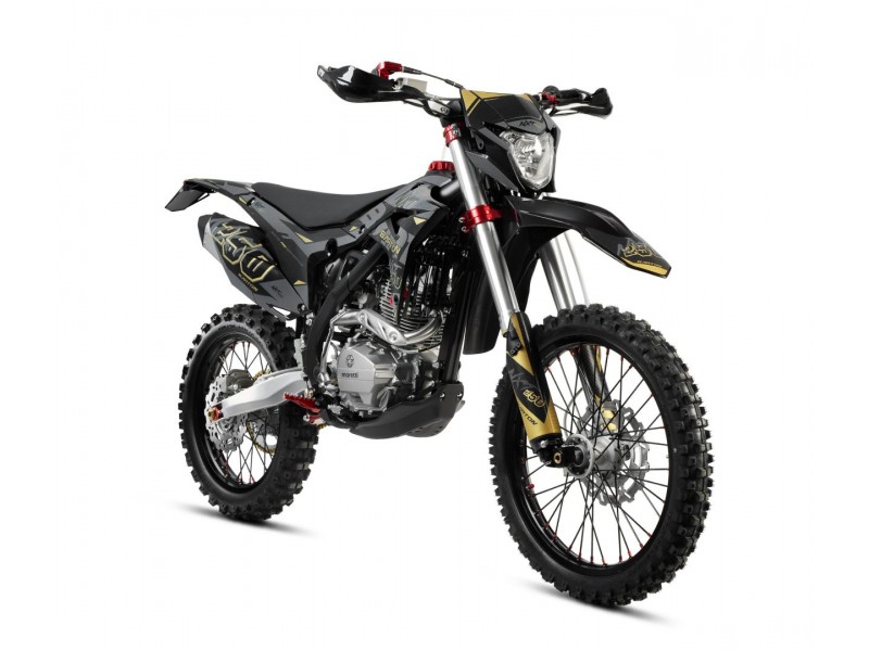CROSS/ENDURO OFFROAD BARTON NXT250L CC 4T (ROTI 21" - 18") NEGRU/GOLD MODEL 2026