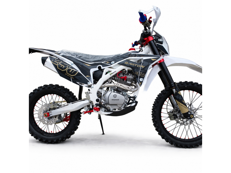 CROSS/ENDURO OFFROAD BARTON NXT250L CC 4T (ROTI 21" - 18") NEGRU/GOLD MODEL 2026