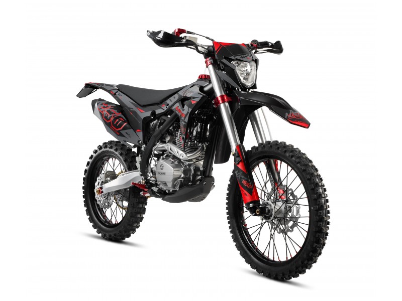 CROSS/ENDURO OFFROAD BARTON NXT250L CC 4T (ROTI 21" - 18") NEGRU/ROSU MODEL 2026