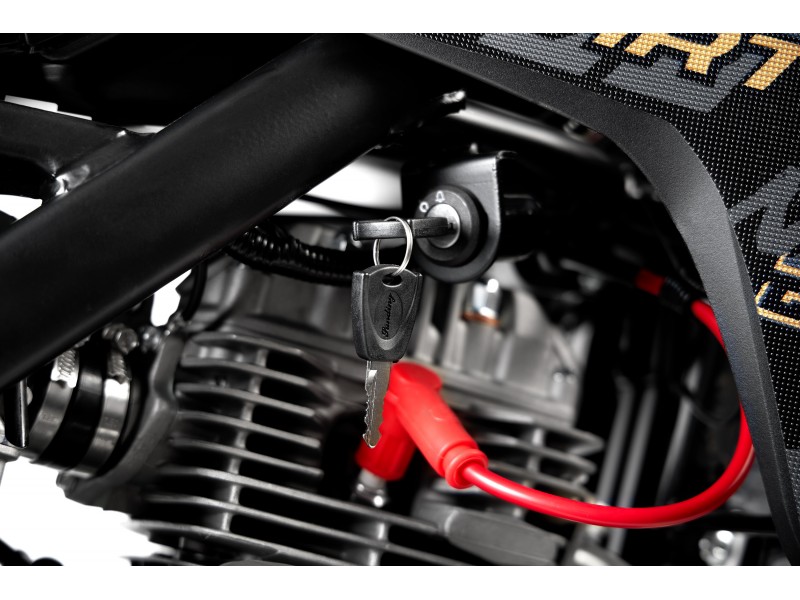 CROSS/ENDURO OFFROAD BARTON NXT250L CC 4T (ROTI 21" - 18") NEGRU/VERDE MODEL 2026