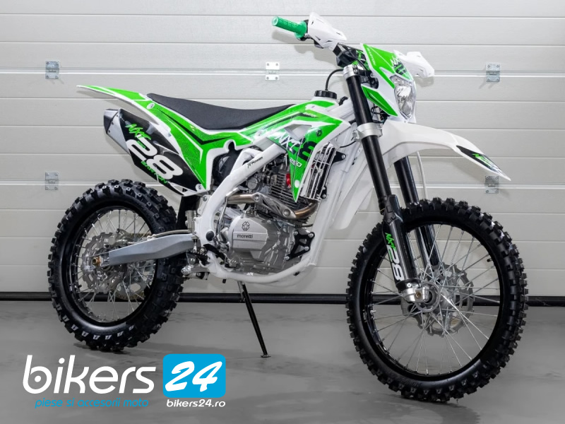 MOTOCICLETA CROSS ENDURO OFFROAD BARTON NXT250L CC 4T (ROTI 21" - 18") VERDE